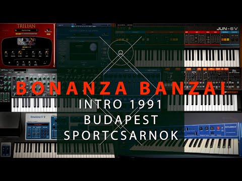 Hauber Zsolt - Intro 1991 (Bonanza Banzai koncert Budapest Sportcsarnok) #bonanzabanzai #intro #1991