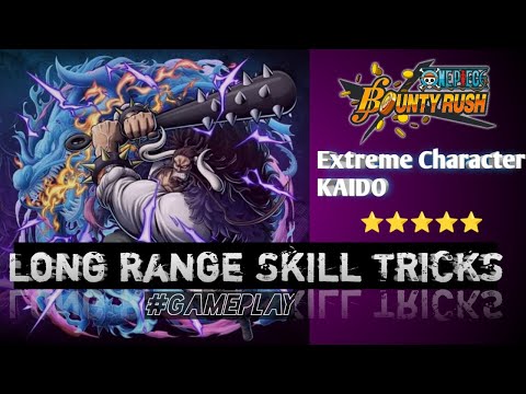 ⭐5 EX Kaido Character | CRAZY Long Range Skill | #Skill TRICKS ✓ & #Gameplay |One Piece Bounty Rush™