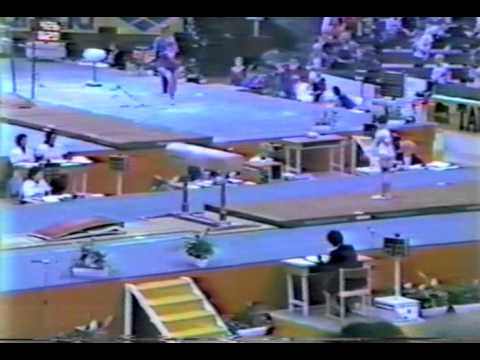 2nd T ROM Laura Cutina V - 1983 World Gymnastics Championships 9.850