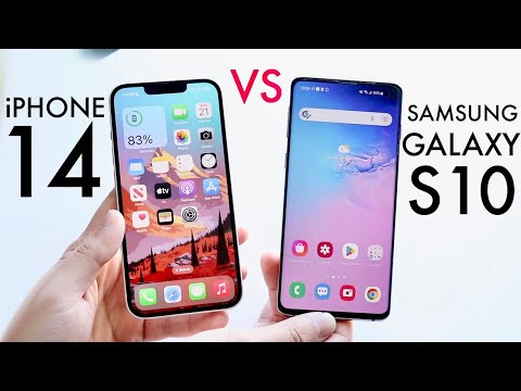 iPhone 14 Vs Samsung Galaxy S10! (Comparison) (Review)