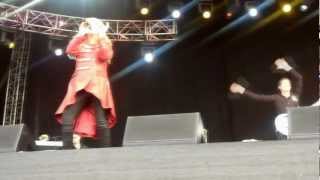 T'pau Carol Decker performing China in your hands live 2012