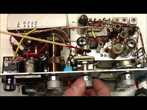 Kurzwellen Funkgerät mit Batterieröhren Teil-2