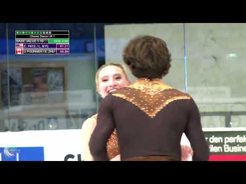 Eva PATE & Logan BYE 2025 Ice Challenge Graz Austria Lion King Free Dance