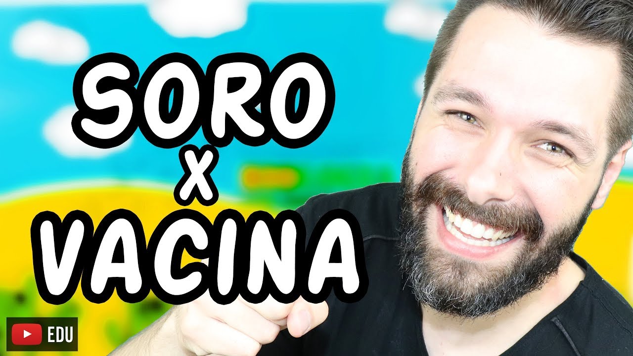 Soro e Vacina - Principais Diferenças - Imunologia - Aula | Biologia com Samuel Cunha