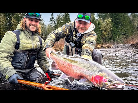 Biggest Steelhead Of The 2025 Season! (Winter Steelhead Fishing)