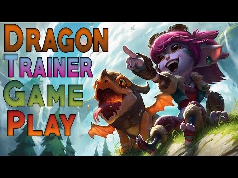 Dragon Trainer Tristana Full Gameplay Commentary - LoL