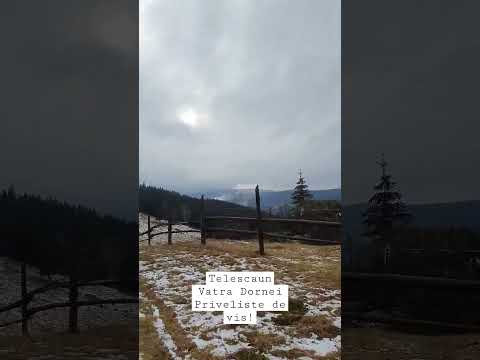 telescaun Vatra Dornei, suspans la inaltime!