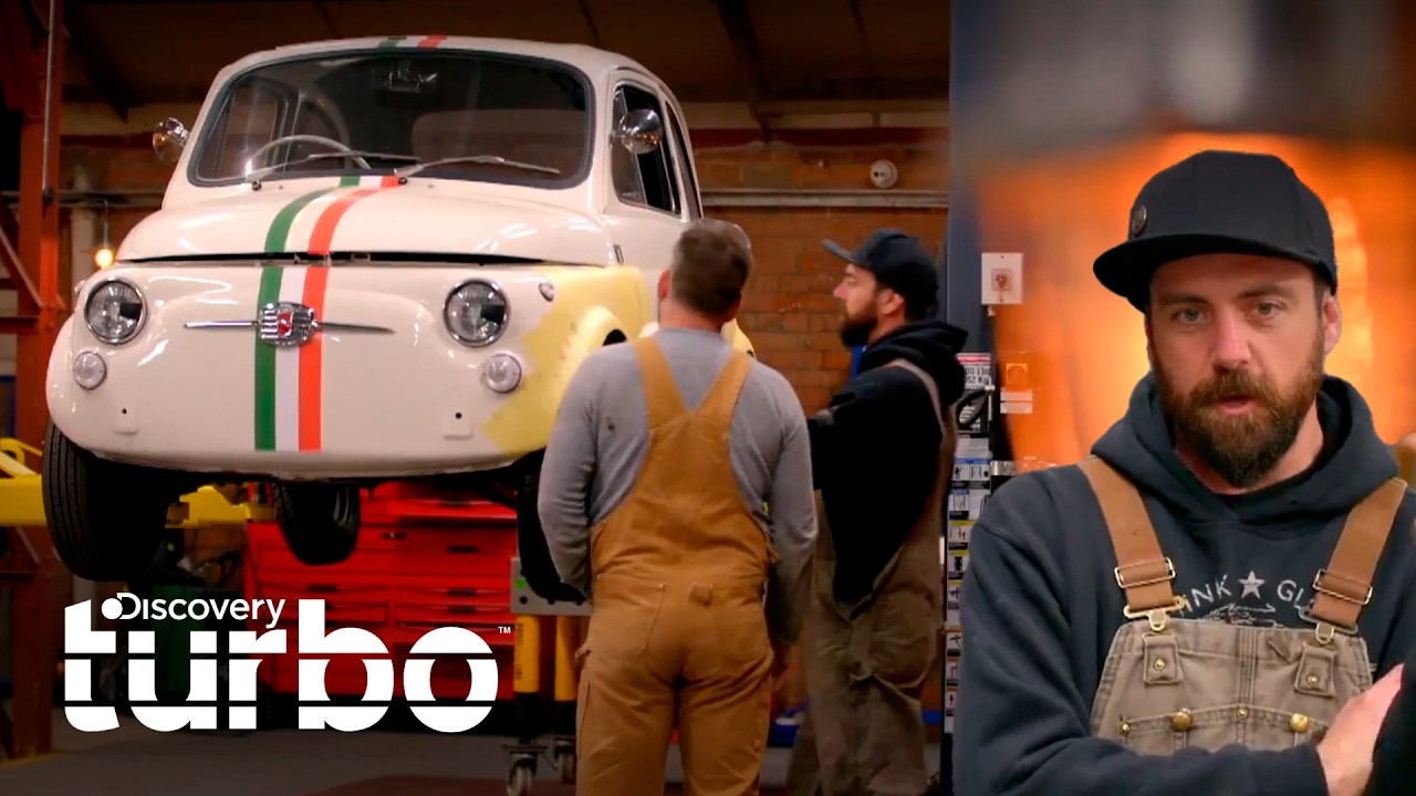 Personalizando um Fiat 500 italiano para elétrico | Viciado em Motores Goblin Garage|Discovery Turbo