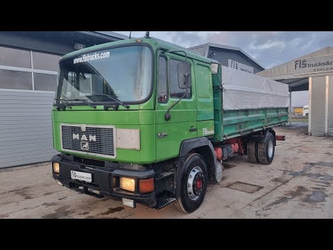 MAN 19.372 4x2 tipper - FIŠ TRUCKS SLOVENIA