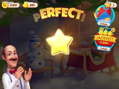 Homescapes Level 3290 With No Boosters - Bonus Scene With Austin