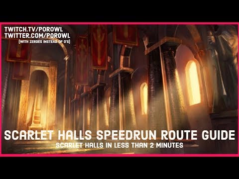 WoW Gold Farm | Scarlet Halls Transmog Speed Run Guide | Scarlet Halls in Less than 2 Minutes!