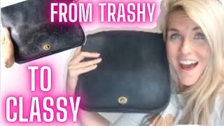 How To Restore A Vintage Coach Bag