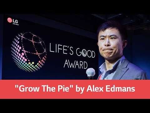 , title : 'LG Life’s Good Award : Conference - "Grow The Pie" by Alex Edmans | LG'