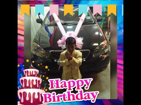 Happy birthday sri charan bujji ma