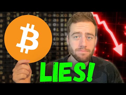 BITCOIN - IT"S FALLING AND THEY ARE LYING TO YOU!