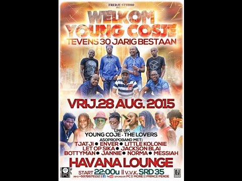 WELKOM YOUNG COSJE 28 AUGUSTUS 2015 HAVANA LOUNGE