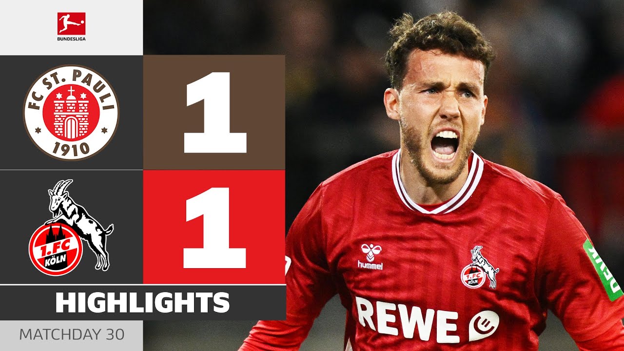 DRAMATIC PENALTY in 86‘ Min | ST. PAULI - 1. FC KÖLN | Highlights | Matchday 30 – Bundesliga 2025/26