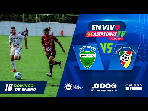 ⚽🔥 Sébaco 🆚 Indígenas de Matagalpa | Liga Primera – Jornada 1 | 18/01/2026