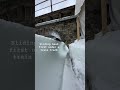 Skeleton sliding under a train track in Switzerland #skeleton #olympics #winterolympics