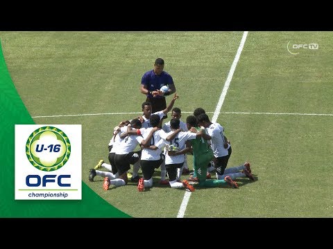 2018 OFC U-16 CHAMPIONSHIP 3rd/4th PLAYOFF - FIJI v TAHITI Highlights