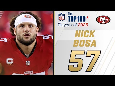 57: Nick Bosa (DE, 49ers) | Top 100 Players of 2025