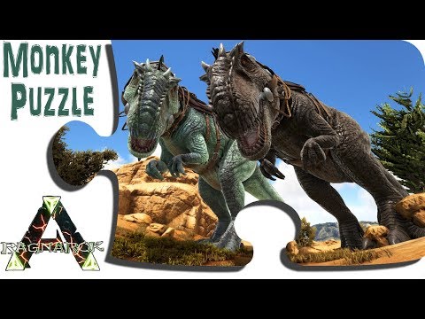 Solo Double Giga Tame: Wild Levels 150 & 135 - Ep 58 - Exploring Ragnarok in Game - ARK Map DLC