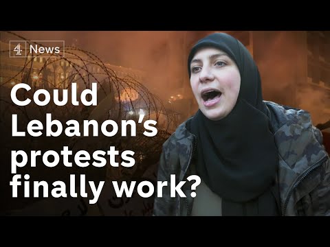 Inside Lebanon's mass protests - young revolutionaries believe their time has come