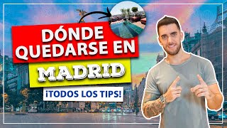 ¡Dónde quedarse en MADRID! ¡La mejor región para hospedarse! Y los mejores hoteles!