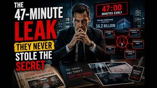 THE 47-MINUTE LEAK — Someone Knew Before the Market Did