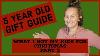 What I Got My KIDS FOR CHRISTMAS with prices [Part 3] Gift Ideas for Boys Age 5-8