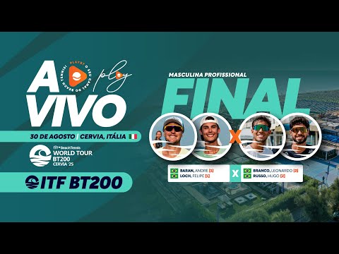 FINAL: ANDRE BARAN/ FELIPE LOCH X LEONARDO BRANCO/ HUGO RUSSO - BT200 CERVIA (ITALIA)