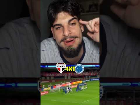 💥SOBRA EXALTA GOLEADA DO SÃO PAULO X CRUZEIRO #saopaulo #cruzeiro #futebol #shorts
