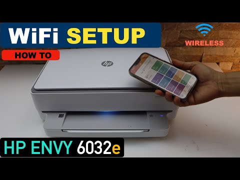 Thumbnail for HP Envy 6032e WiFi Setup, Connect To Wireless Network
