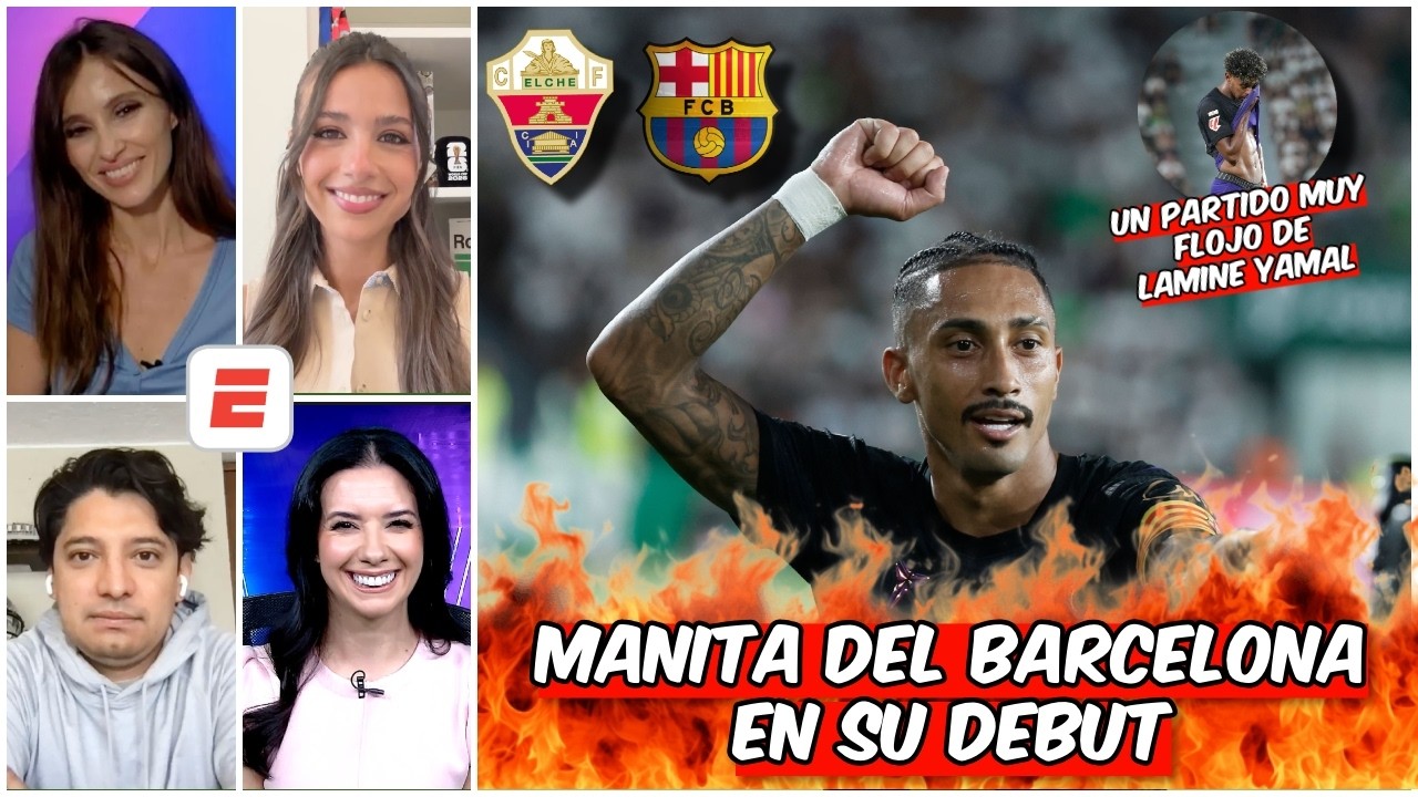 BARCELONA es el CLARO FAVORITO para GANAR LA LIGA. Su DEBUT ante ELCHE fue PERFECTO | Exclusivos