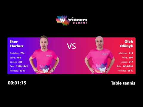WINners League 11.01.2022  Zarovnyi P. - Oliinyk O. 13:00