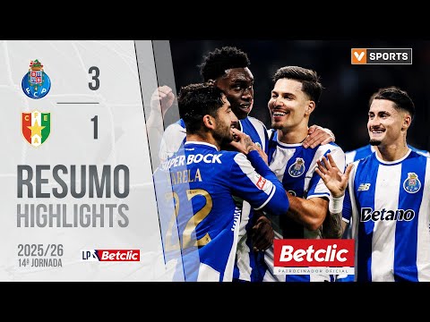 Resumo: FC Porto 3-1 Estrela Amadora (Liga 25/26 #14)