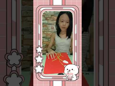 cotton buds craft by zakiah