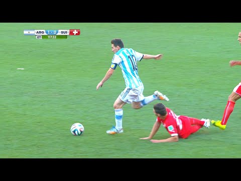 Lionel Messi vs Switzerland (World Cup 2014) English Commentary