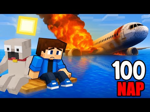 DANI ÉS KIIS 100 NAP TÚLÉLÉS A TENGER KÖZEPÉN A MINECRAFTBAN!