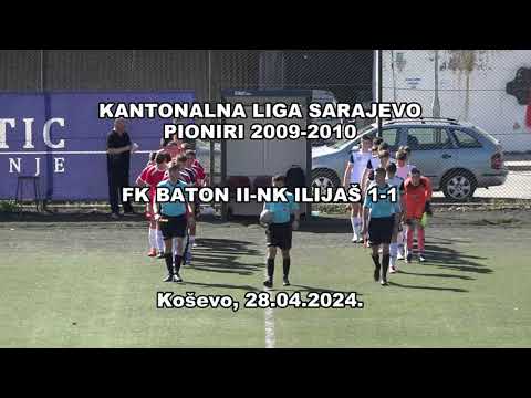 Pioniri 2009 FK Baton II - NK Iljas 1:1  Omladinska liga Pionira Grupa B 28.04.2024