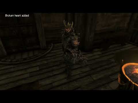 Vanilla game Serana vs Serana dialogue add on #skyrimanniversary #skyrimmods