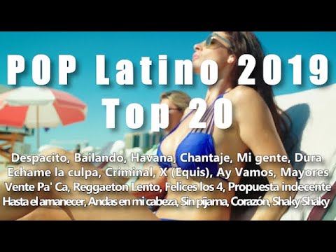 Top 20 POP Latino 2019 (No Lyrics/Letra), Top 20 Latin POP Playlist. Channel Latin Music Video