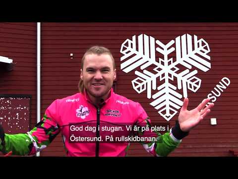 Svenska damlandslaget på träning i Östersund