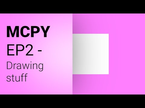 Minecraft clone in Python tutorial EP2: Drawing stuff to the screen