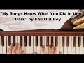 My Songs Know What You Did in the Dark (Light ...