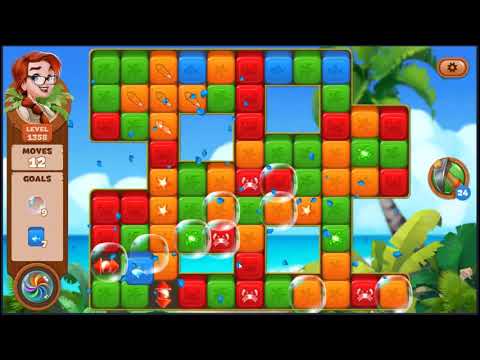 Lost Island Blast Adventure Level 1358 - NO BOOSTERS 🏝️ | SKILLGAMING ✔️