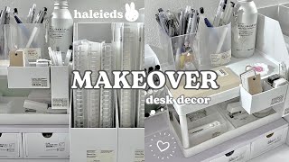MAKEOVER 🖇️: deskdecor + minimalistic ( haul, shopping & shopee, etc).