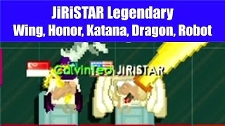 Growtopia #127 - JiRiSTAR Legendary Wing, Honor, Katana, Dragon, Robot