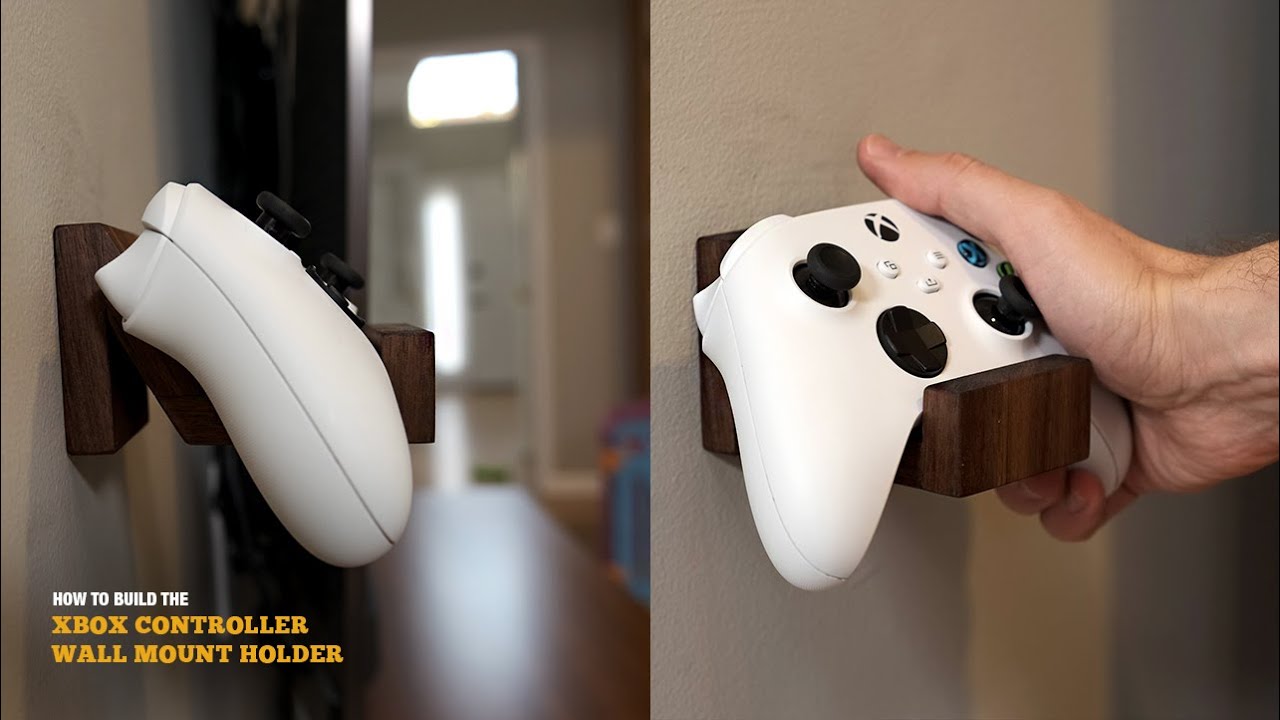 How to Make an Xbox Controller Wall Mount Holder