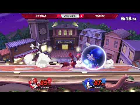 VS Weekly 8/1/19 - Winners Qtrs - Morpheus (Mega Man) vs Ur2Slow (Hero/Sonic) - SSBU